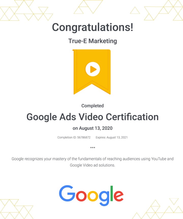 SEO Company Markham Google Ads Video Certification
