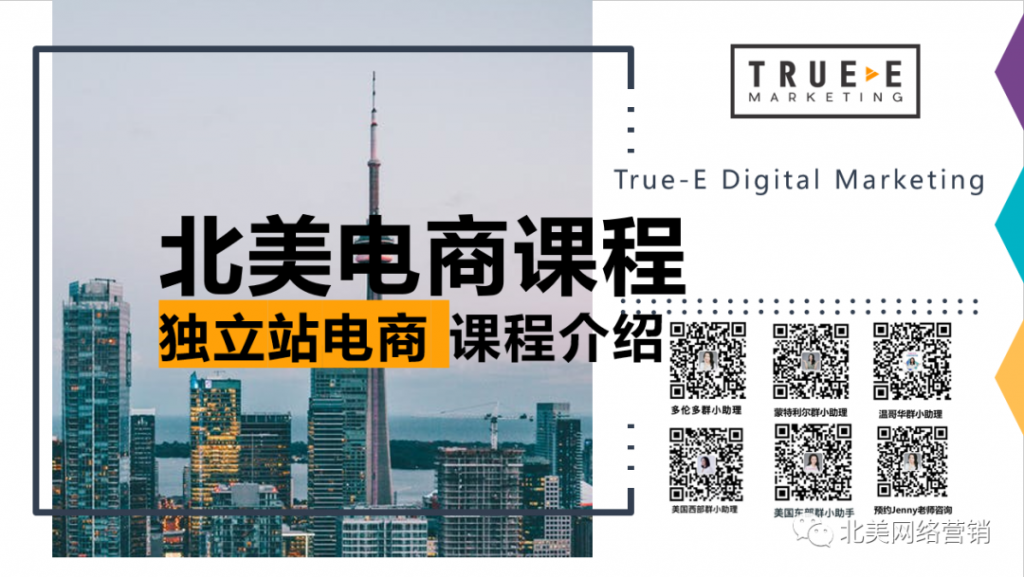 北美电商课程-Shopify电商-独立站建站